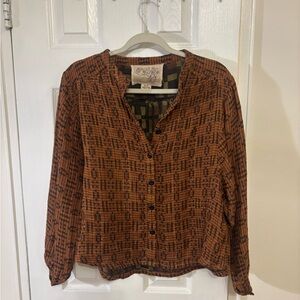 Ace & Jig long sleeve top. Size small